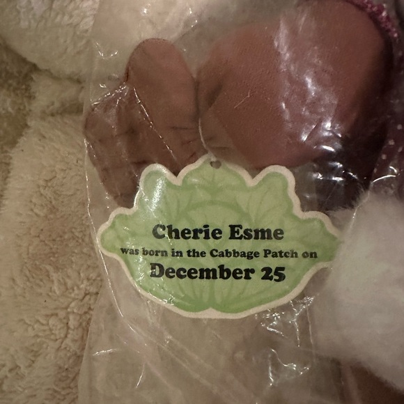 NWT Vintage AVON 1997 Cabbage Patch Collectible Doll 12” brown birthday gift - Picture 3 of 3